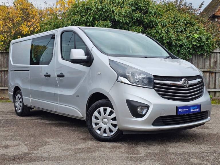 2017 Vauxhall Vivaro 2900 1.6CDTI BiTurbo 125PS Sportive H1 D/Cab PANEL VAN DIESEL Manual