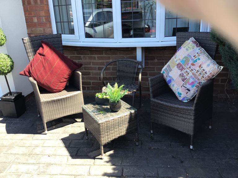 CLASSIC Ratten  4 Piece Garden Furniture 