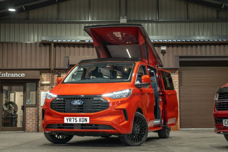 2025 Ford Transit Custom Limited 134bhp 8 speed Auto Short wheel base campervan 