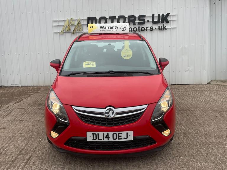 2014 Vauxhall Zafira 1.8i Exclusiv 5dr MPV Petrol Manual