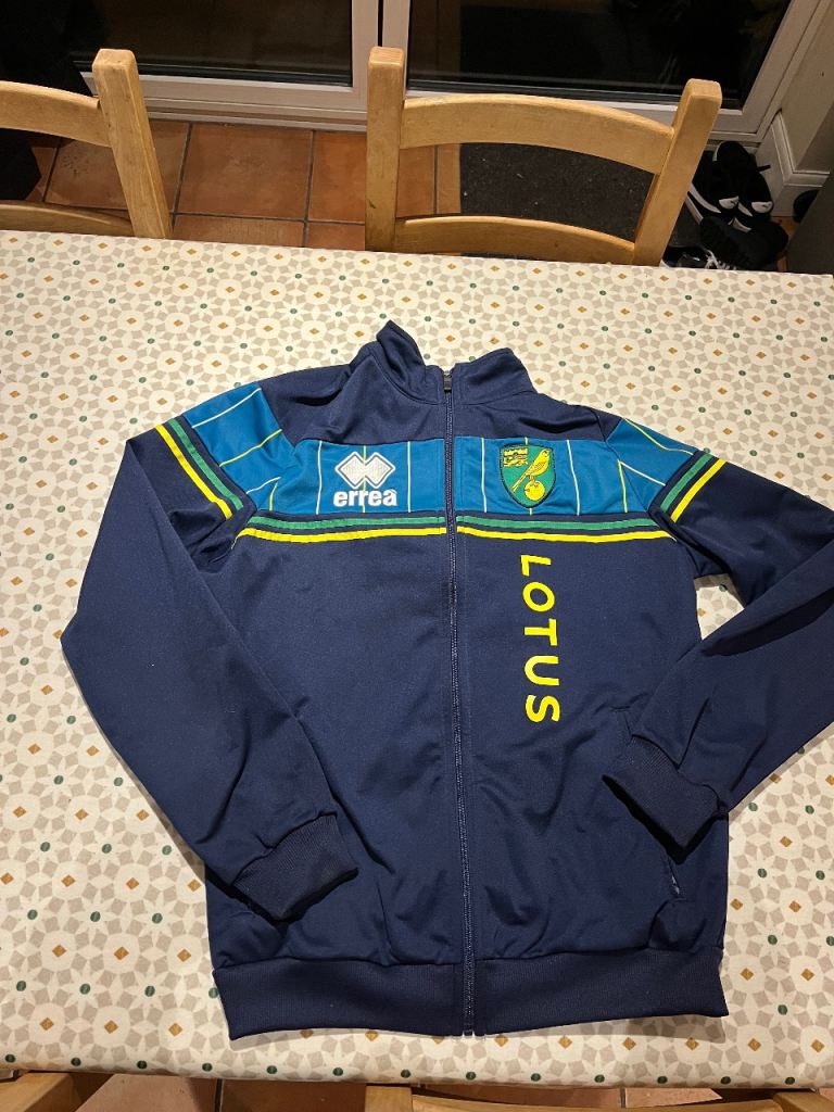 Norwich City FC player Walk Out Jacket