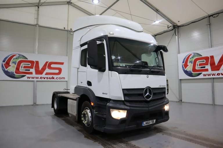 2016 (66 PLATE) Mercedes Benz ACTROS 1843 4x2 Euro 6 Tractor Units