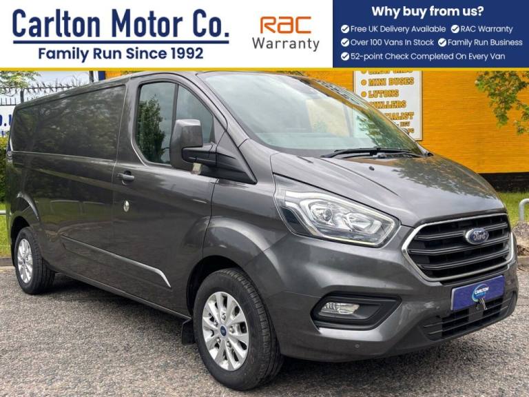 2020 Ford Transit Custom 2.0 320 EcoBlue Limited Panel Van 5dr Diesel Manual L2 H1 Euro 6 (s/s) (...