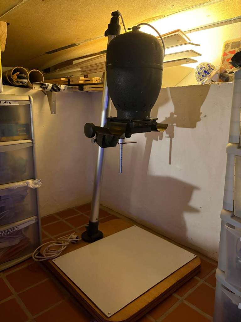 Vintage Photographic Enlarger with Accesories