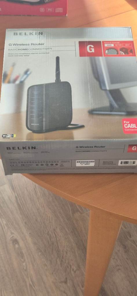 Belkin G Wireless Router – New in Box