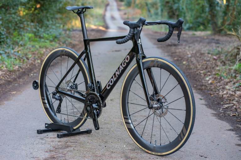 New Colnago V4RS Ultegra Dura Ace Di2 Disc Road Bike 510 Medium Carbon Wheels