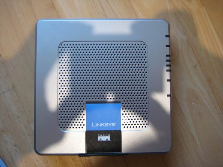 Modem WiFi router with PCMCIA WiFi adaptor card