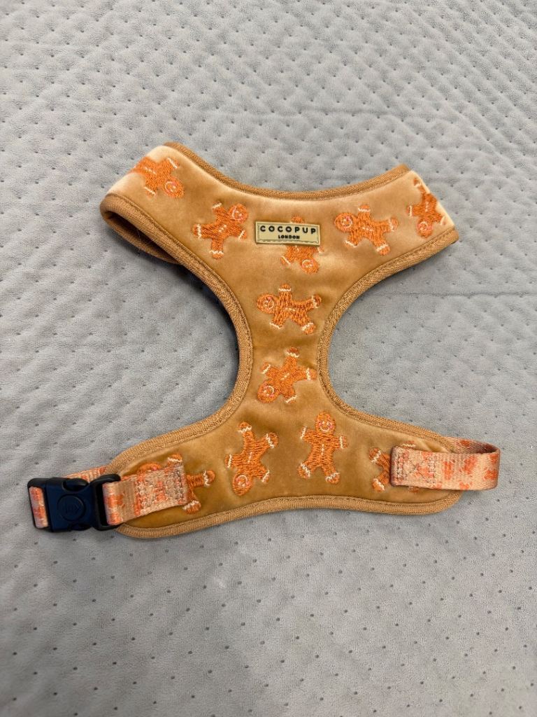 Cocopup Gingerbread Harness Small  can post 