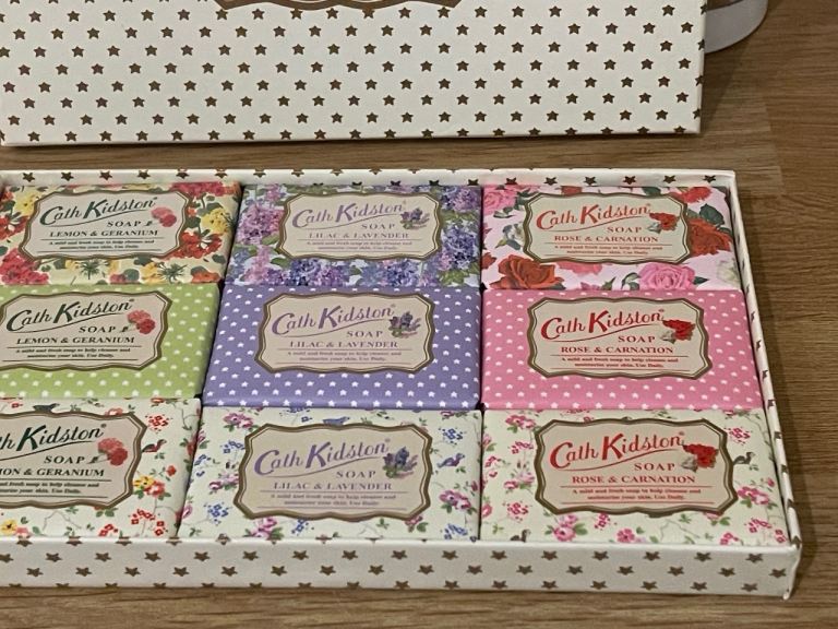 Cath Kidston box of soaps 