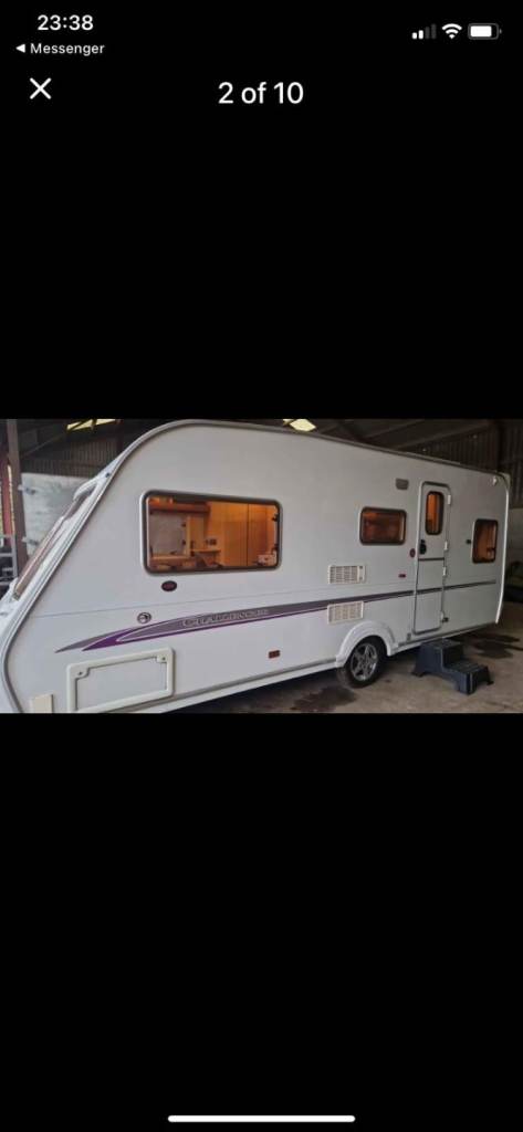 2006 swift challanger 550 fixed double bed