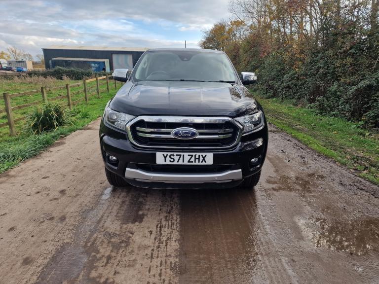 2022 Ford Ranger Automatic Black  Double Cab  Spares Repairs  2.0L  Clean B