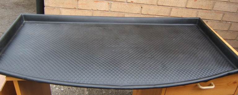 Fiat Panda 169 (04-2012) Cargo Liner Boot Mat, Genuine (I think or at least OE quality), Black