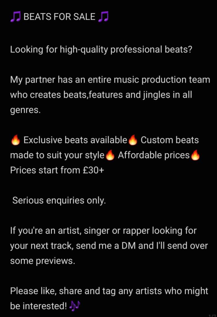 Beats For Sale – Rap, Drill, Afrobeats, DnB & More
