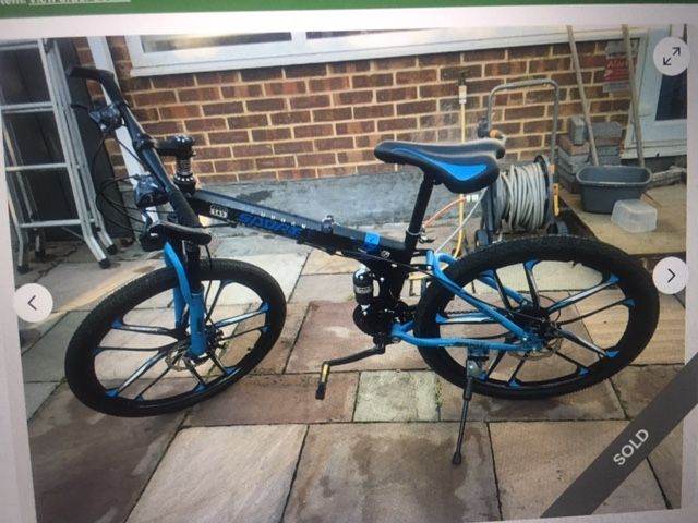 folding mountain bike