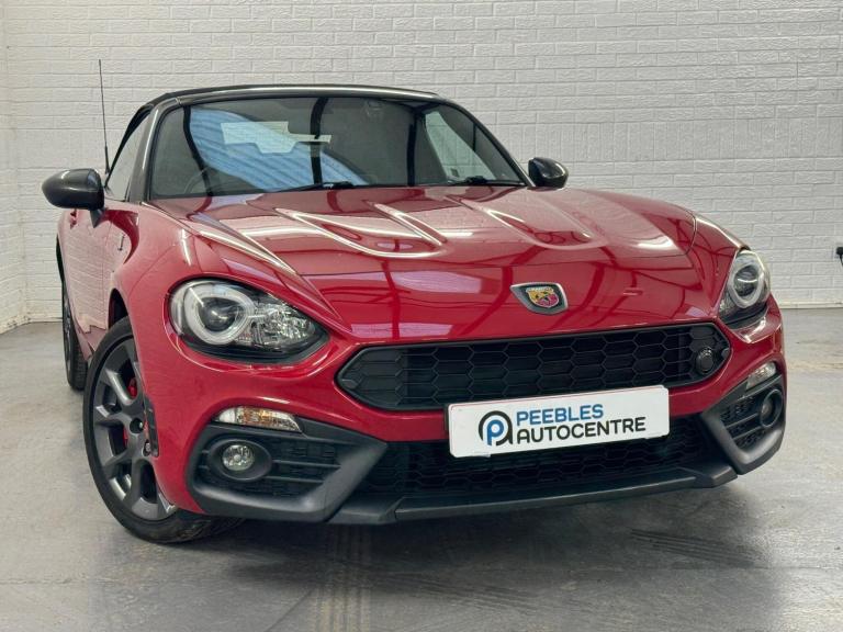 2018 Abarth 124 Spider 1.4 T MultiAir 2dr CONVERTIBLE PETROL Manual