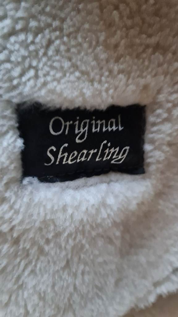 Ladies Sheepskin Duffle Coat
