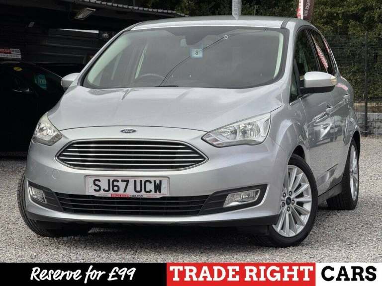 2017 Ford C-Max 1.0 Turbo Titanium [Nav] 5dr - LOW MILEAGE MPV Petrol Manual