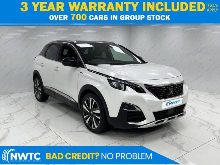 2018 Peugeot 3008 1.2 PureTech GT Line SUV 5dr Petrol Manual Euro 6 (s/s) (130 ps) FULL SERVI HAT...