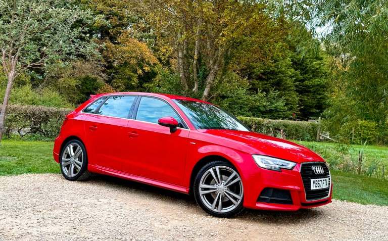 2017 Audi A3 1.5 TFSI CoD S line Sportback 5dr Petrol Manual Euro 6 (s/s) (150 ps) Hatchback Petr...