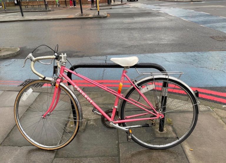 Peugeot Ladies Road Bike – Pink, Good Condition