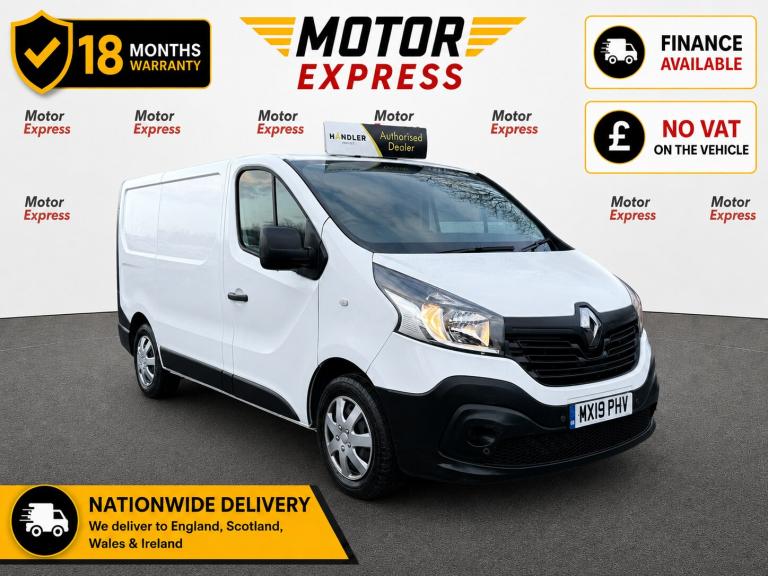 2019 Renault Trafic SL27 dCi 120 Business Van PANEL VAN Diesel Manual