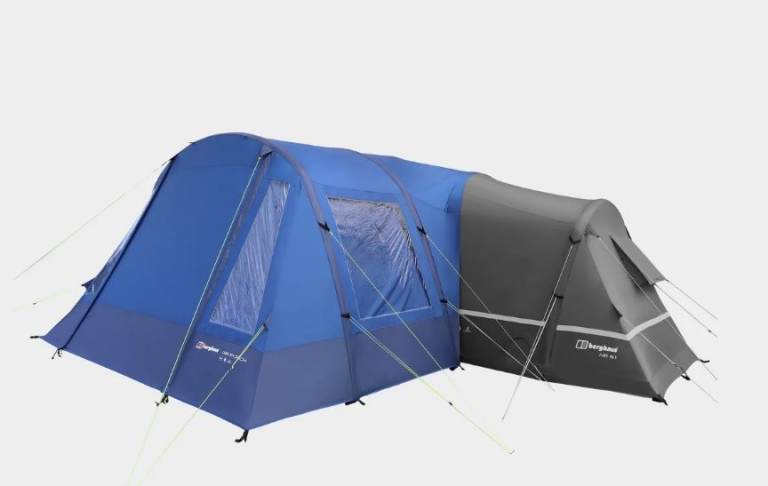 Berghaus air tent porch blue. Air 4 Tent & Vestibule – Blue, BRAND NEW