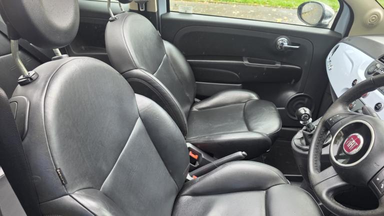 Fiat, 500, Convertible, 2009, Manual, 1368 (cc), 3 doors