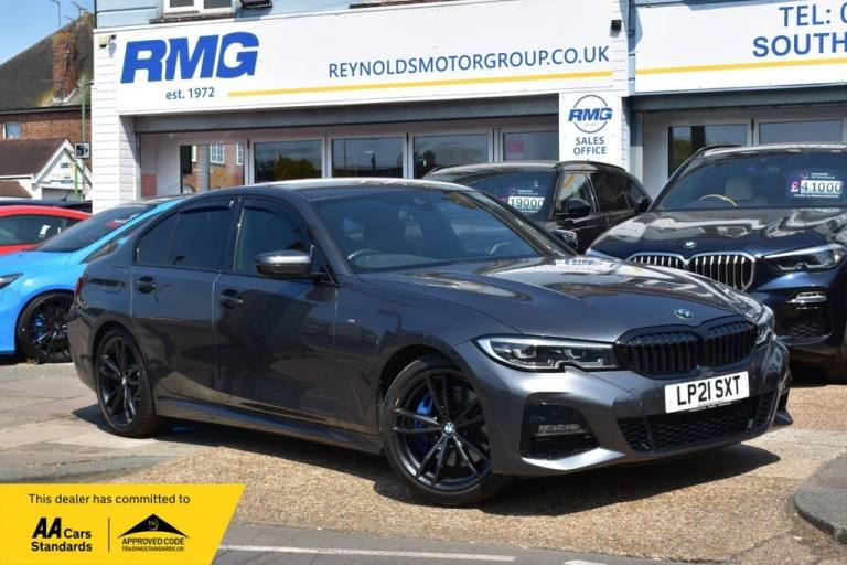 2021 BMW 3 Series 2.0 320d MHT M Sport Saloon 4dr Diesel Hybrid AUTO 19in Alloy Wheels  M Spo Sal...