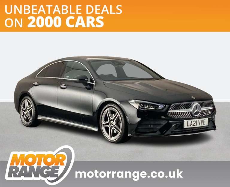 2021 Mercedes-Benz CLA CLA 180 AMG Line Premium Plus 4dr Tip Auto Coupe PETROL Automatic