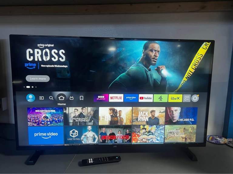 JVC LT-40CF330 FIRE TV 40" SMART FULL HD 1080P HDR LED TV AMAZON ALEXA