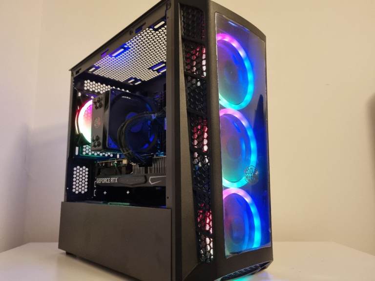 4K GAMING PC - i7 10700 RTX 3080 RAM 16GB SSD/NVME 0.5TB 16threads DESKTOP COMPUTER WORKSTATION