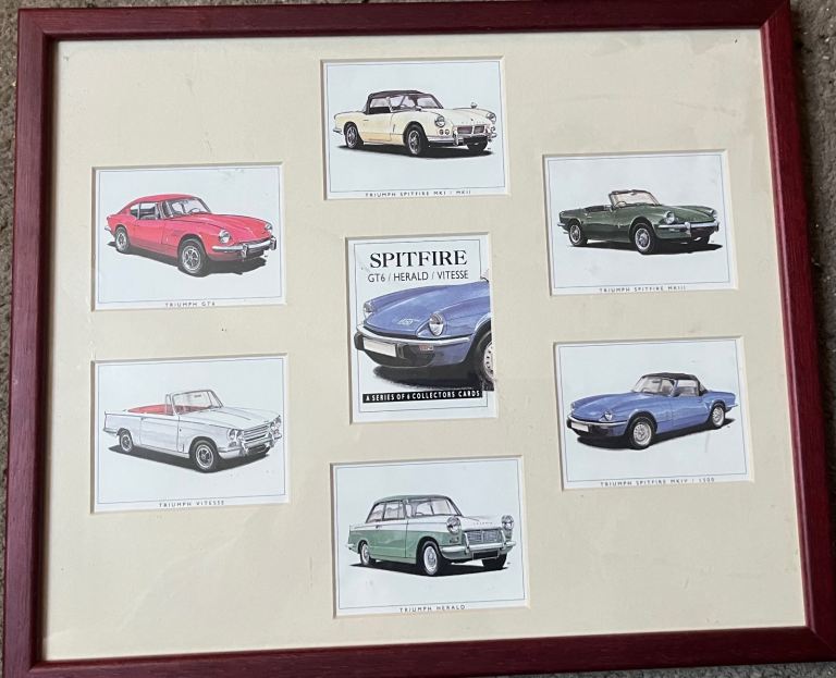 Triumph Car Picture Collection. GT6, Spitfire, Herald