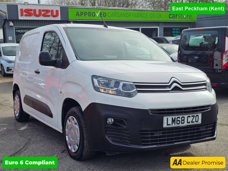 2018 Citroen Berlingo 1.6 BlueHDi 650Kg Enterprise 75ps PANEL VAN DIESEL Manual