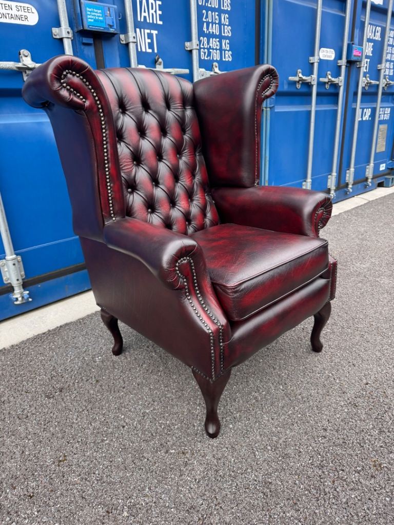 Chesterfield Wingback Armchair made by Thomas Lloyd 