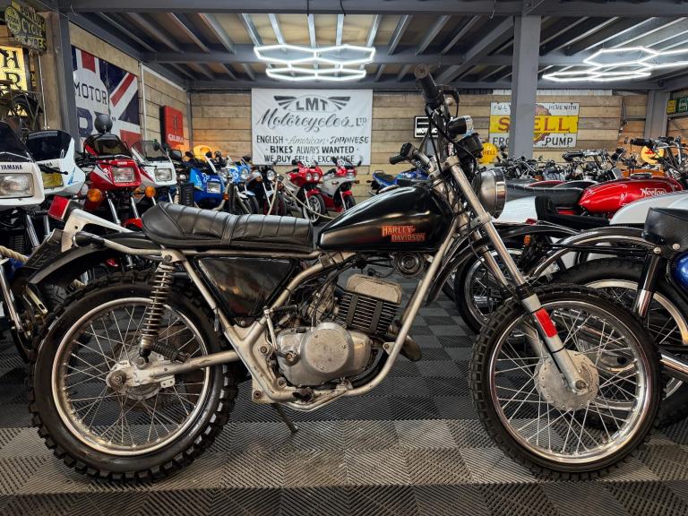 1976 Harley Davidson sx175 | px to clear | restoration project | runs and rides 