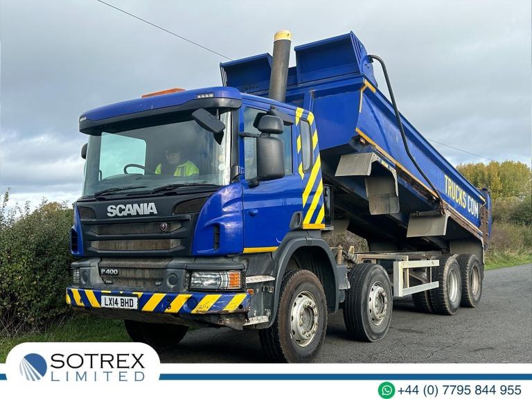 Scania P400 8 X 4 Steel Body Tipper