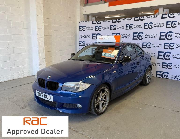 2013 BMW 1 Series 2.0 120i Sport Plus Edition Euro 5 (s/s) 2dr COUPE Petrol Manual