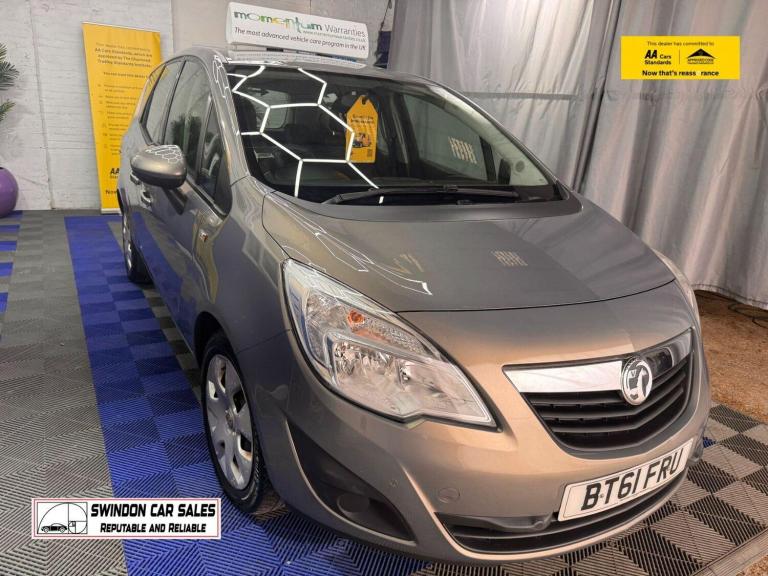 2012 Vauxhall Meriva 1.4i 16V Exclusiv 5dr MPV PETROL Manual