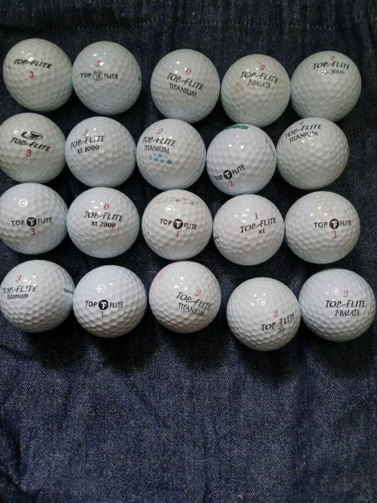 20 TOPFLITE GOLF BALLS