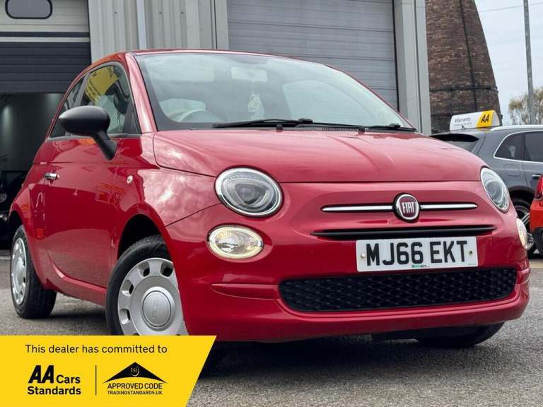 2016 Fiat 500 1.2 Pop Euro 6 (s/s) 3dr HATCHBACK Petrol Manual