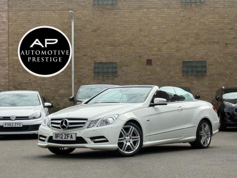 2012 Mercedes-Benz E Class 1.8 E200 BlueEfficiency Sport Cabriolet G-Tronic+ Euro 5 (s/s) 2dr CON...