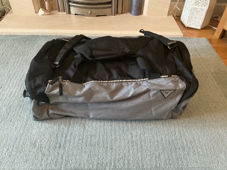 Dainese motorcycle/ motorbike holdall / bag , including free helmet (display only ).