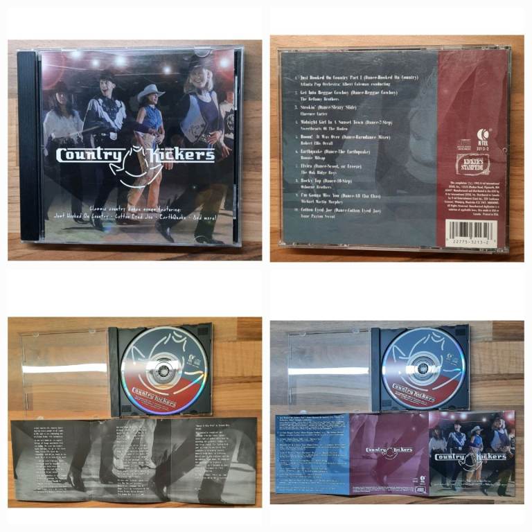 Country Kickers Classic Country Dance Songs CD Various Artists  Great Line Dance