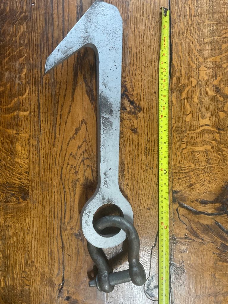 GROUND ANCHOR/STUMP HOOK for 4x4 winching use.