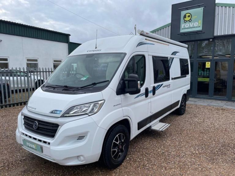 Compass Avantgarde CV40 3 berth 4 belt rear lounge campervan 3500kg