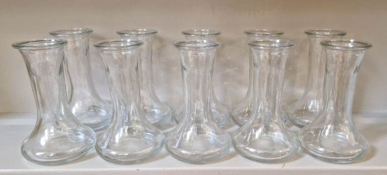 Wedding bundle - single stem vases + decor