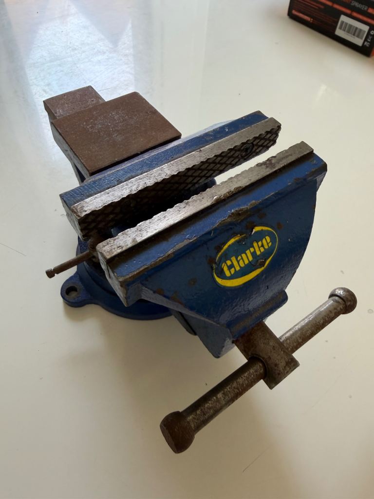 Clarke Swivel Base Engineers Bench Vice - Solid Workholding Tool