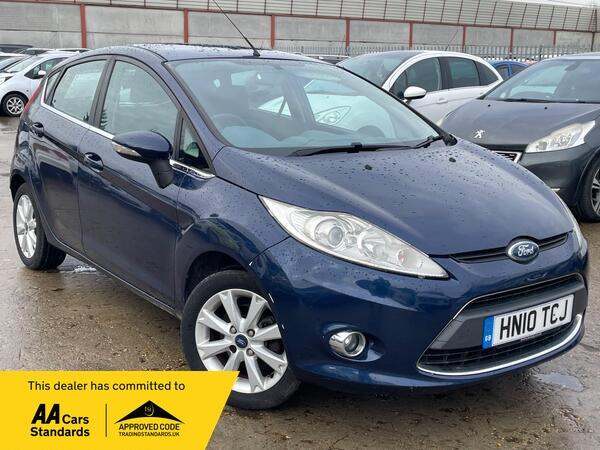 2010 Ford Fiesta 1.25 Zetec 5dr HATCHBACK Petrol Manual