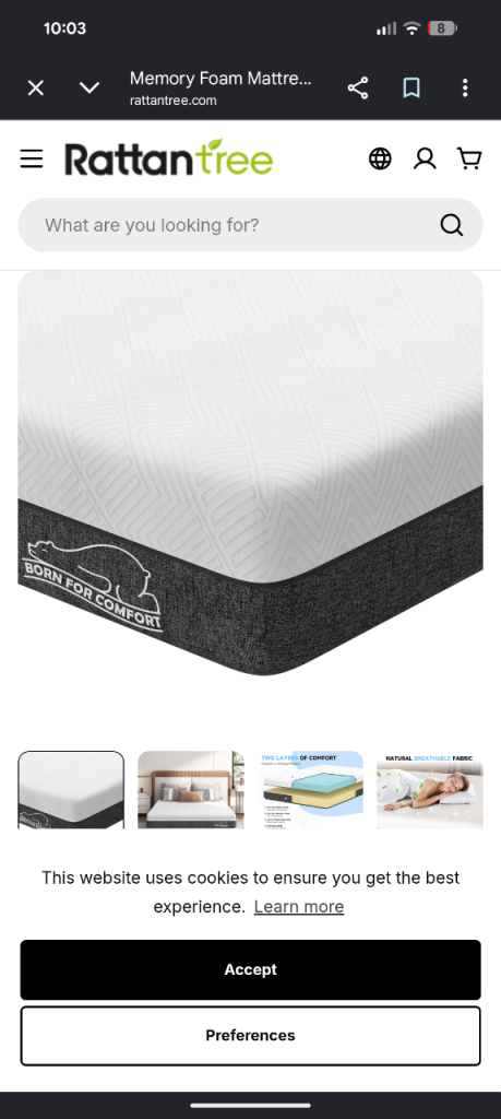 Free tempur mattress