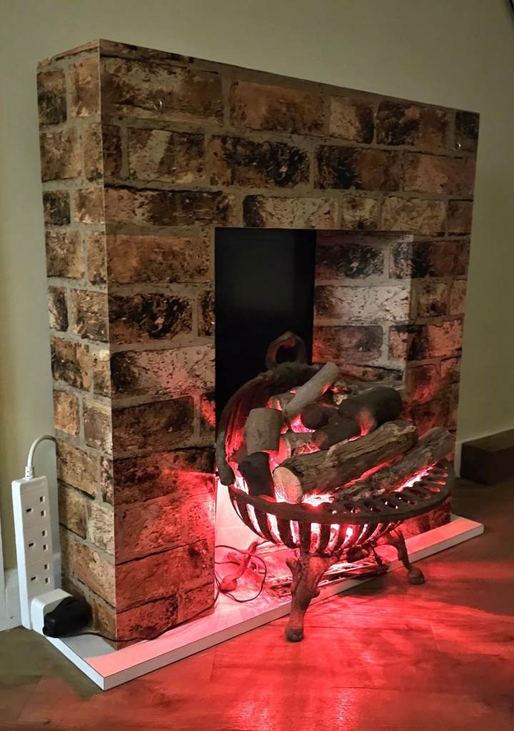 Display Fireplace for Santa's grotto or Harry Potter